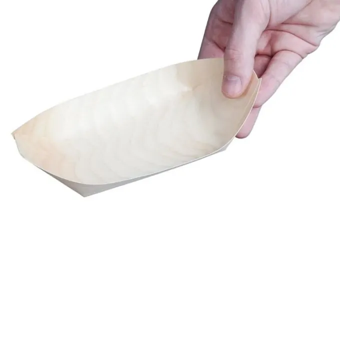Plat en bouleau 190 mm - Fiesta Lot de 100