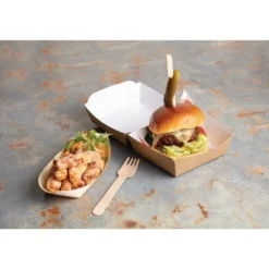 Plat en bouleau 190 mm - Fiesta Lot de 100
