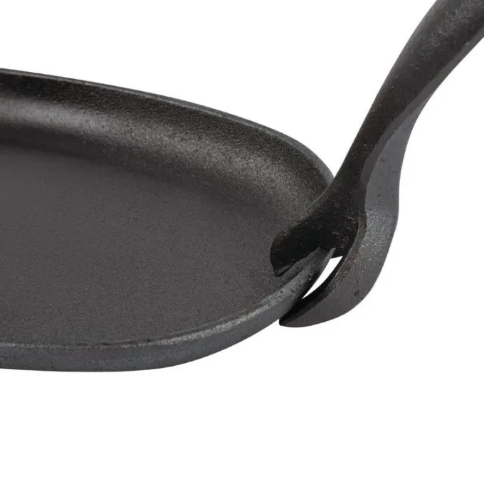 Plat en Fonte Ovale - 240 x 140 mm - Olympia