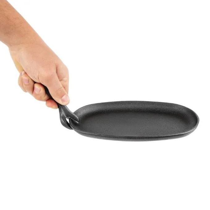 Plat en Fonte Ovale - 240 x 140 mm - Olympia