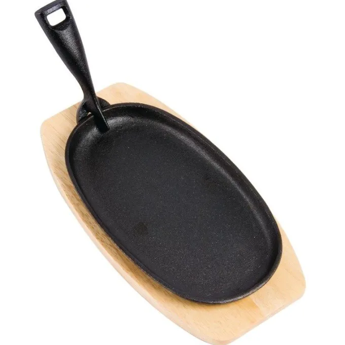 Plat en Fonte Ovale - 240 x 140 mm - Olympia