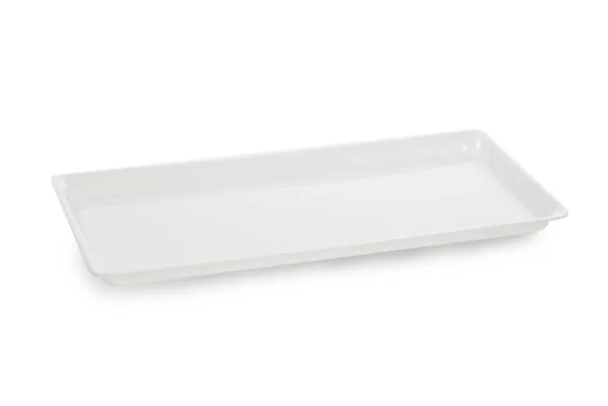 Plat en Plexiglas grande surface Blanc 425x205x17mm - Matériel CHR Pro