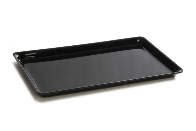 Plat en Plexiglas grande surface Noir 415x260x17mm - Matériel CHR Pro