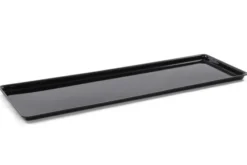 Plat en Plexiglas grande surface Noir 760x265x17mm - Matériel CHR Pro