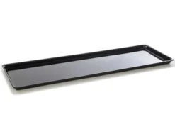 Plat en Plexiglas grande surface Noir 830x270x17mm - Matériel CHR Pro