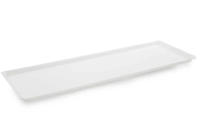 Plat en Plexiglas grande surface Blanc 760X265X17mm - Matériel CHR Pro