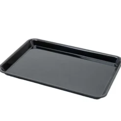 Plat en Plexiglas rectangulaire avec coins arrondis Noir 565x270x17mm - Matériel CHR Pro