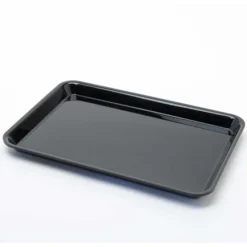 Plat en Plexiglas rectangulaire avec coins arrondis Noir 595x295x17mm - Matériel CHR Pro