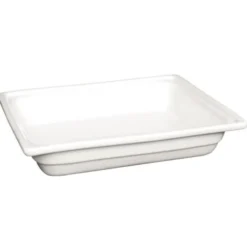 Plat en porcelaine GN 1/2 65 mm Olympia