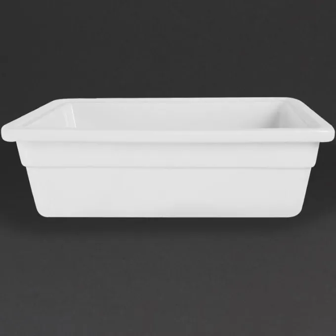 Plat en Porcelaine GN 1/2 100 mm - Olympia