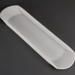 Plat Gondola en Porcelaine Blanche 560 x 150 mm - Olympia