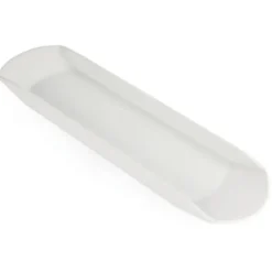 Plat Gondola en Porcelaine Blanche 560 x 150 mm - Olympia