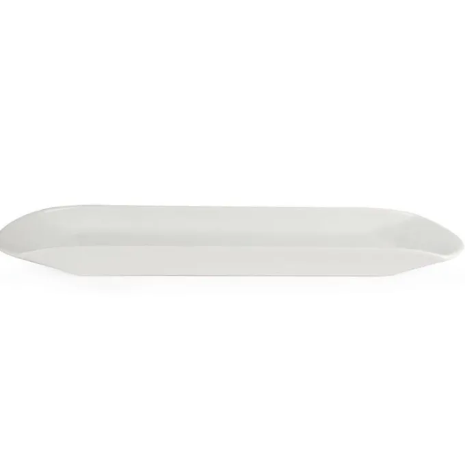 Plat Gondola en Porcelaine Blanche 560 x 150 mm - Olympia
