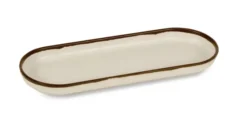Plat Ovale en Mélaminé Collection Halo 30 x 11 cm - Pujadas