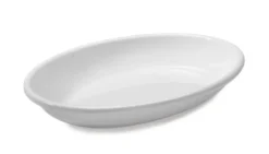 Plat Ovale Mélamine Blanc 50 x 36 cm - Pujadas