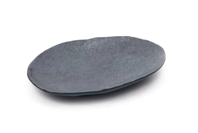 Plat Ovale Stonehenge en Mélamine - 24,1x17,2 cm - Pujadas