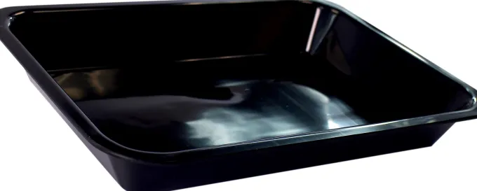 Plat Plexiglas Creux Noir - L2G