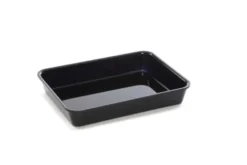 Plat Plexi GN 1/5 - 265X200X50 mm - Noir - Matériel CHR Pro