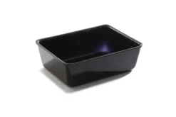 Plat Plexi GN 1/5 - 265X200X80 mm - Noir - Matériel CHR Pro