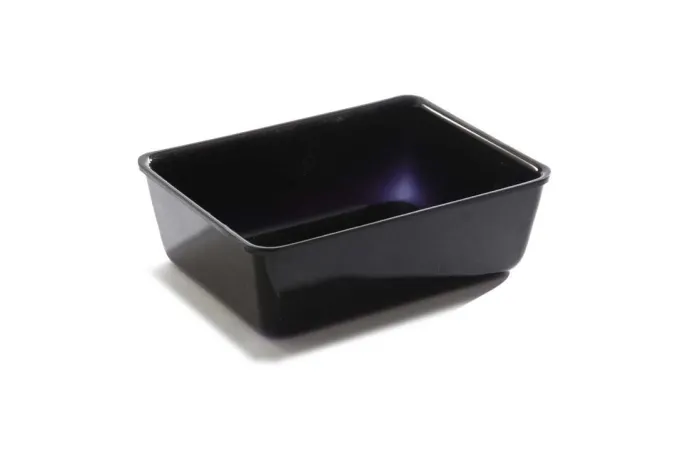 Plat Plexi GN 1/5 - 265X200X80 mm - Noir - Matériel CHR Pro