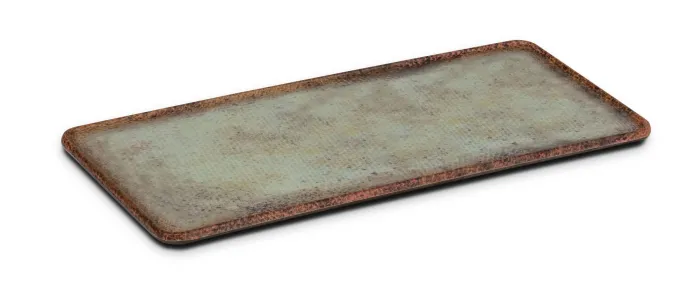 Plat Rectangulaire en Mélaminé Collection Linen 32 x 13,5 cm - Pujadas