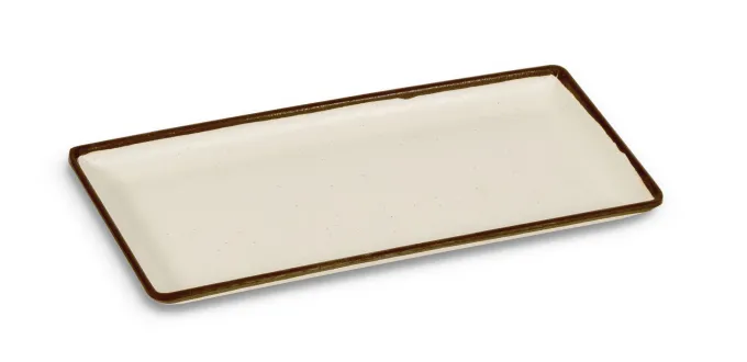 Plat Rectangulaire en Mélaminé Collection Halo 27,5 x 12,5 cm - Pujadas