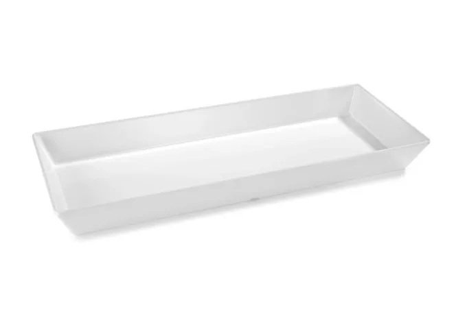 Plat Rectangulaire Mélamine avec Rebord 50 x 20 cm - Pujadas