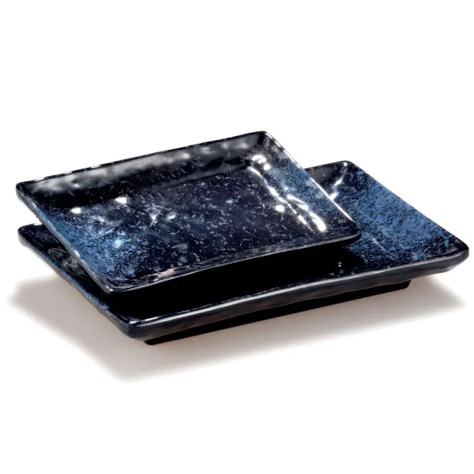 Plat Rectangulaire Mélamine Élégance 25 x 16 cm - Pujadas