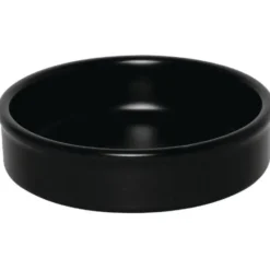 Plats Empilables Noirs 134 mm - Lot de 6 - Olympia