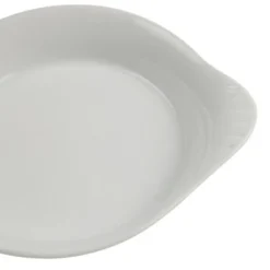 Plats ronds à oreilles blancs 156 x 126 mm Olympia - boite de 6