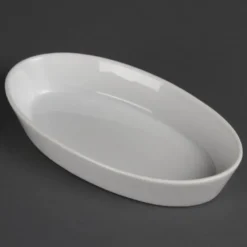 Plats à Sole Ovales Blancs 32 x 195 x 110 mm - Boite de 6 - Olympia