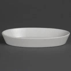 Plats à Sole Ovales Blancs 32 x 195 x 110 mm - Boite de 6 - Olympia