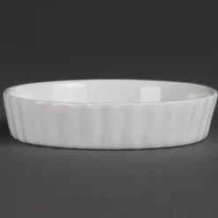 Plats à tarte blancs Olympia 297 mm - Boite de 6