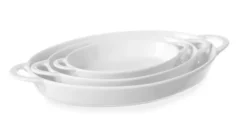 Plat à tapas ovale 0,19L 200x107x(H)30 mm Lot de 6 - Hendi