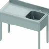 Plonge Inox Egouttoir Droite ou Gauche - Gamme 700 - Stalgast