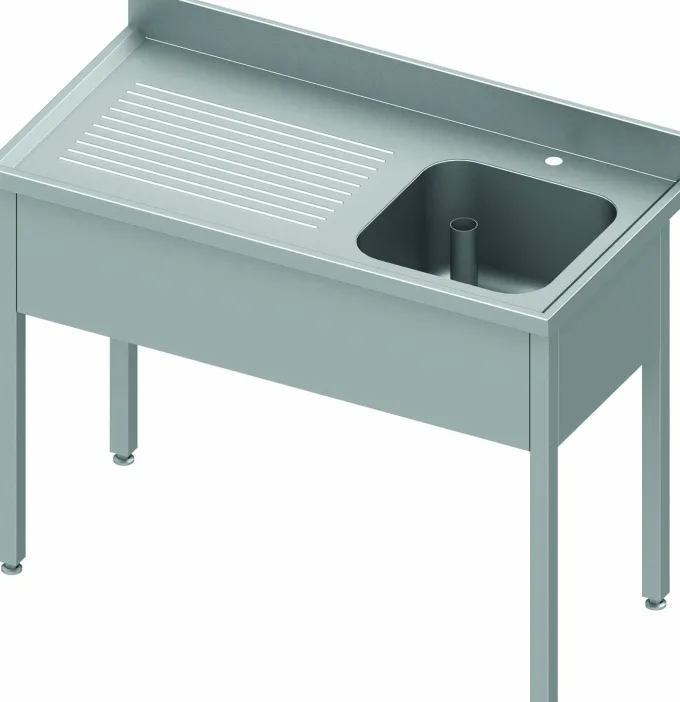 Plonge Inox Egouttoir Droite ou Gauche - Gamme 700 - Stalgast