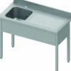 Plonge Inox Egouttoir Droite ou Gauche - Gamme 700 - Stalgast