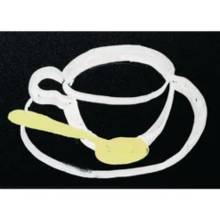 Pochoirs avec numéros images lettres - Lot de 5