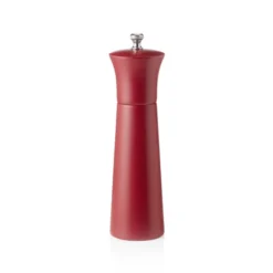 Poivrière en Bois rouge H 200 mm Ø 60 mm - Was Germany