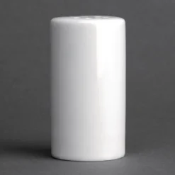 Poivrières blanches 80 mm Olympia - Boite de 12