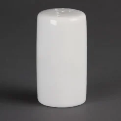 Poivrières blanches 80 mm Olympia - Boite de 12