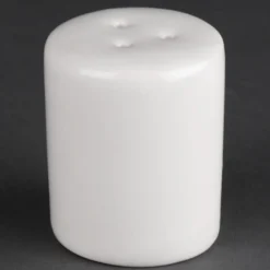 Poivrières en porcelaine blanche 50 mm - Athena Hotelware - Lot de 12