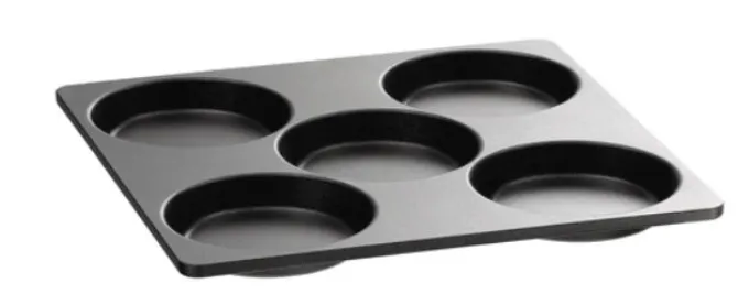 Poêle 5 compartiments - Pour four E5M110 Snackjet - Barstcher