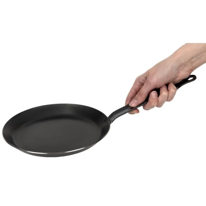 Poêle à Crêpes Professionnelle en Acier Bleui 200 mm - De Buyer