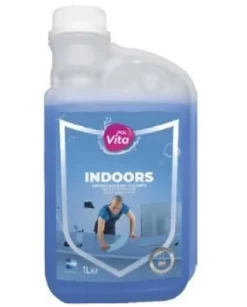 Polvita indoors Nettoyant probiotiques toutes Surfaces - Lot de 3 Colis de 6 - Pollet Sa