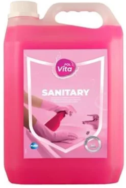 Polvita Nettoyant Sanitaires - Lot de 4 Bidons de 5L - Pollet Sa