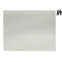 Porte affiche Horrisontal A4 type agence immobiliere - Securit