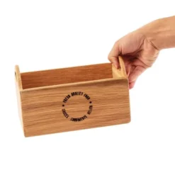 Porte-Condiments en Chêne avec Inscription - 230 mm - Olympia