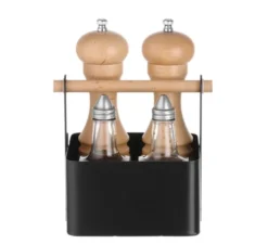 Porte-couverts de table noir 170x130x(H)160mm - Hendi