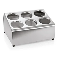 Porte cylindres pour couverts en Acier nickel-chrome L 375 mm l 300 mm H 210 mm - Was Germany
